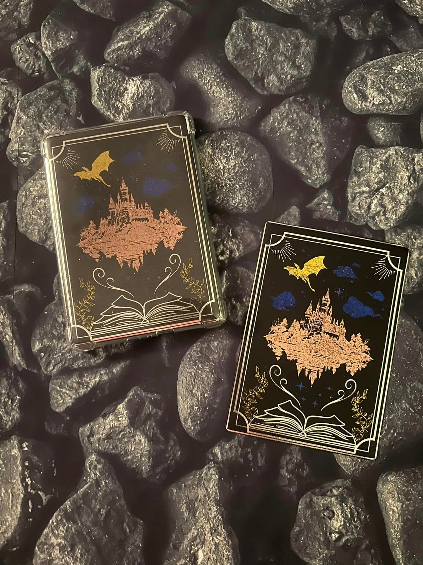 Foiled Fantasy Inspired Kindle Paperwhite Case Insert